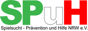Verband Spielsucht Prävention und Hilfe NRW e. V. Logo SPuH NRW